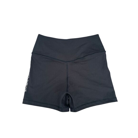 Darc Sport SHE Loyalty Pearl Energy Shorts Cross Over Waistband Black Gym S - Picture 3 of 11